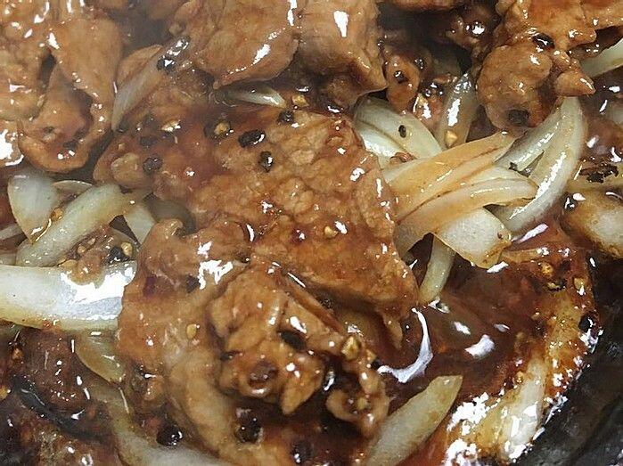 Beef On Sizzling Plate