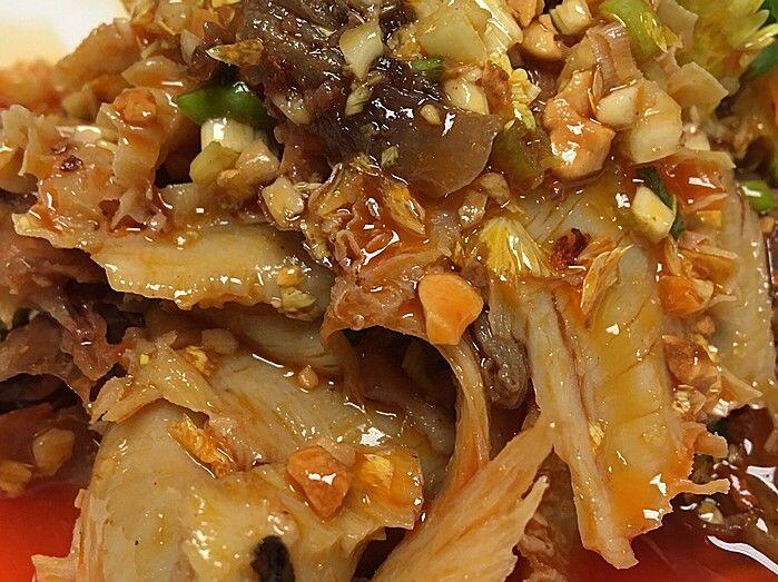 Cold Dish Beef Slices In Red Oil