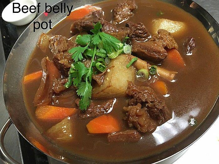 Beef Belly Daikon Chunks